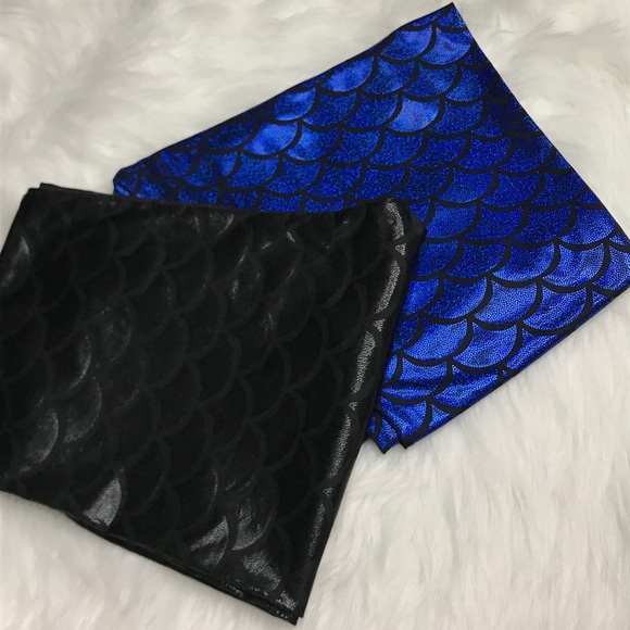 Bundle! Mermaid Fish Scale Stretch Leggings - Picture 4 of 5